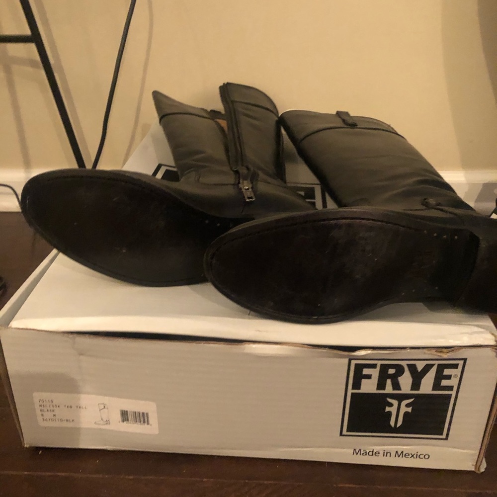 Ladies Frye Melissa Tab Tall Boots